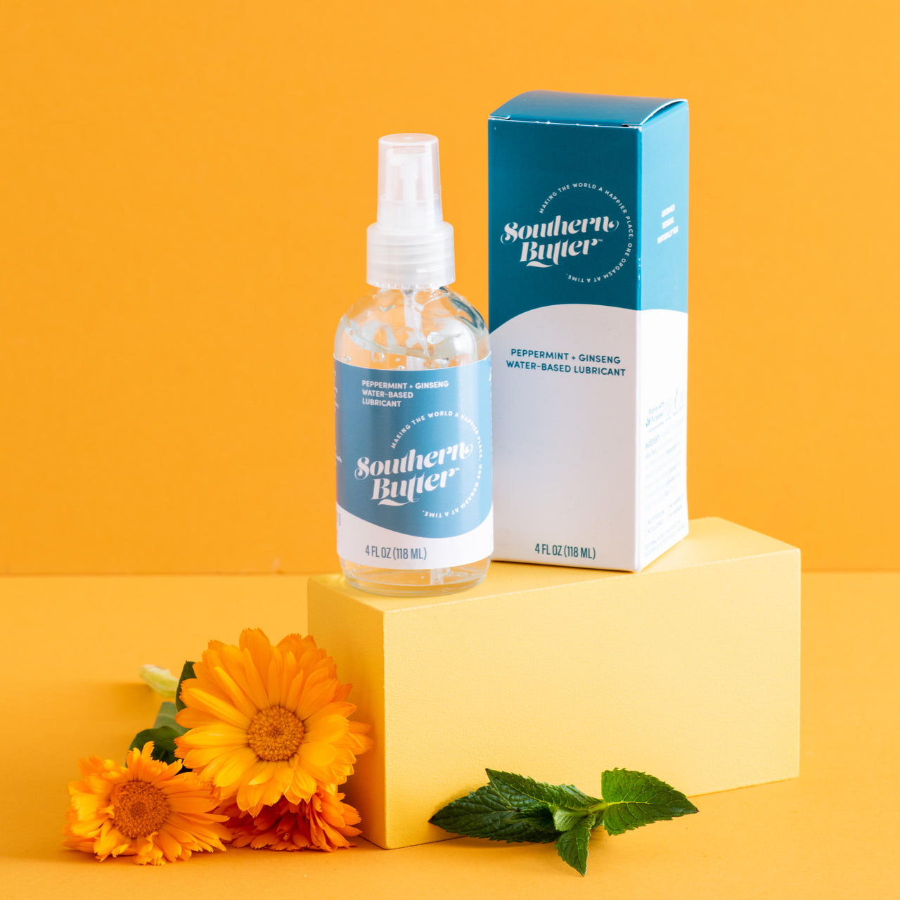 Water-Based Lubricant - Peppermint + Ginseng by Southern Butter