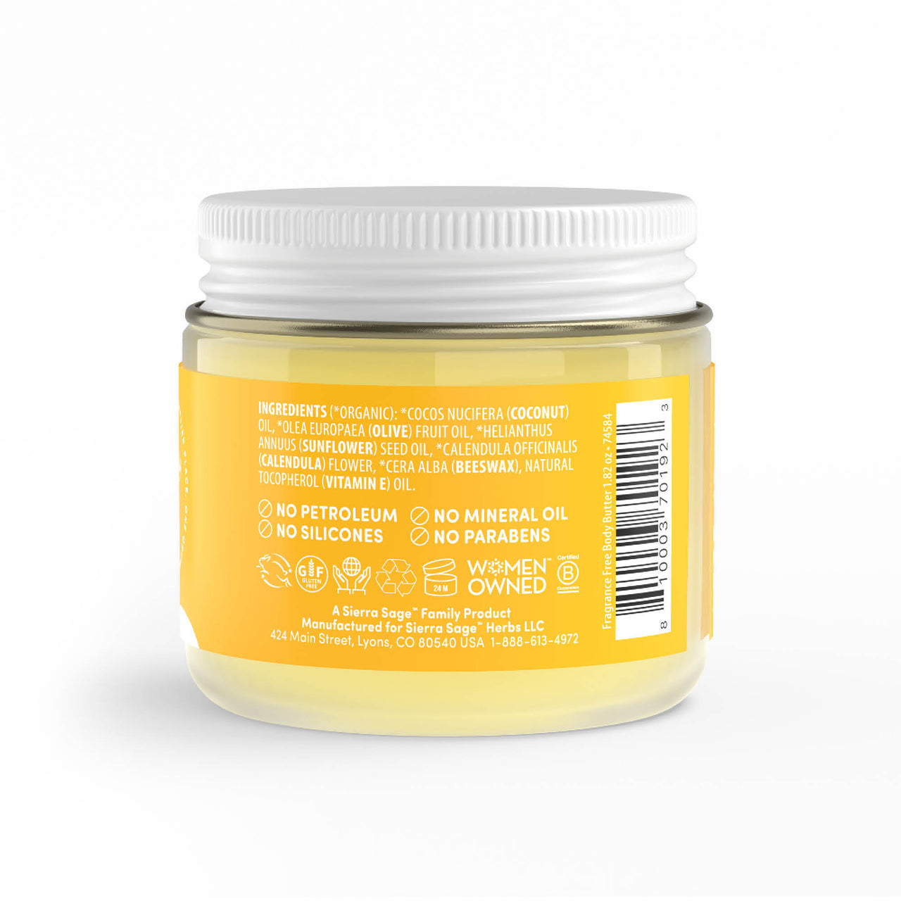Body Butter - Fragrance Free by Southern Butter
