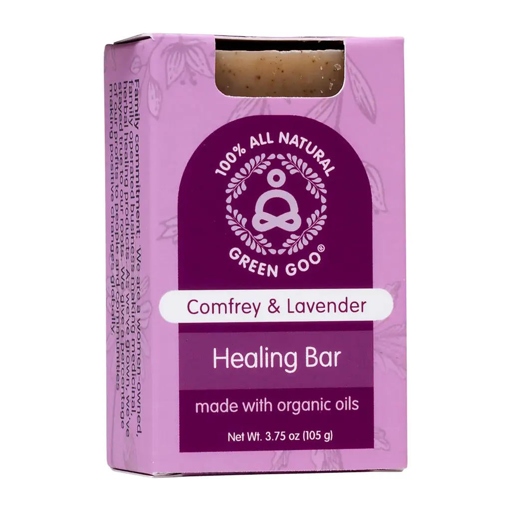 Comfrey + Lavender Bar Soap | Green Goo by Sierra Sage Herbs
