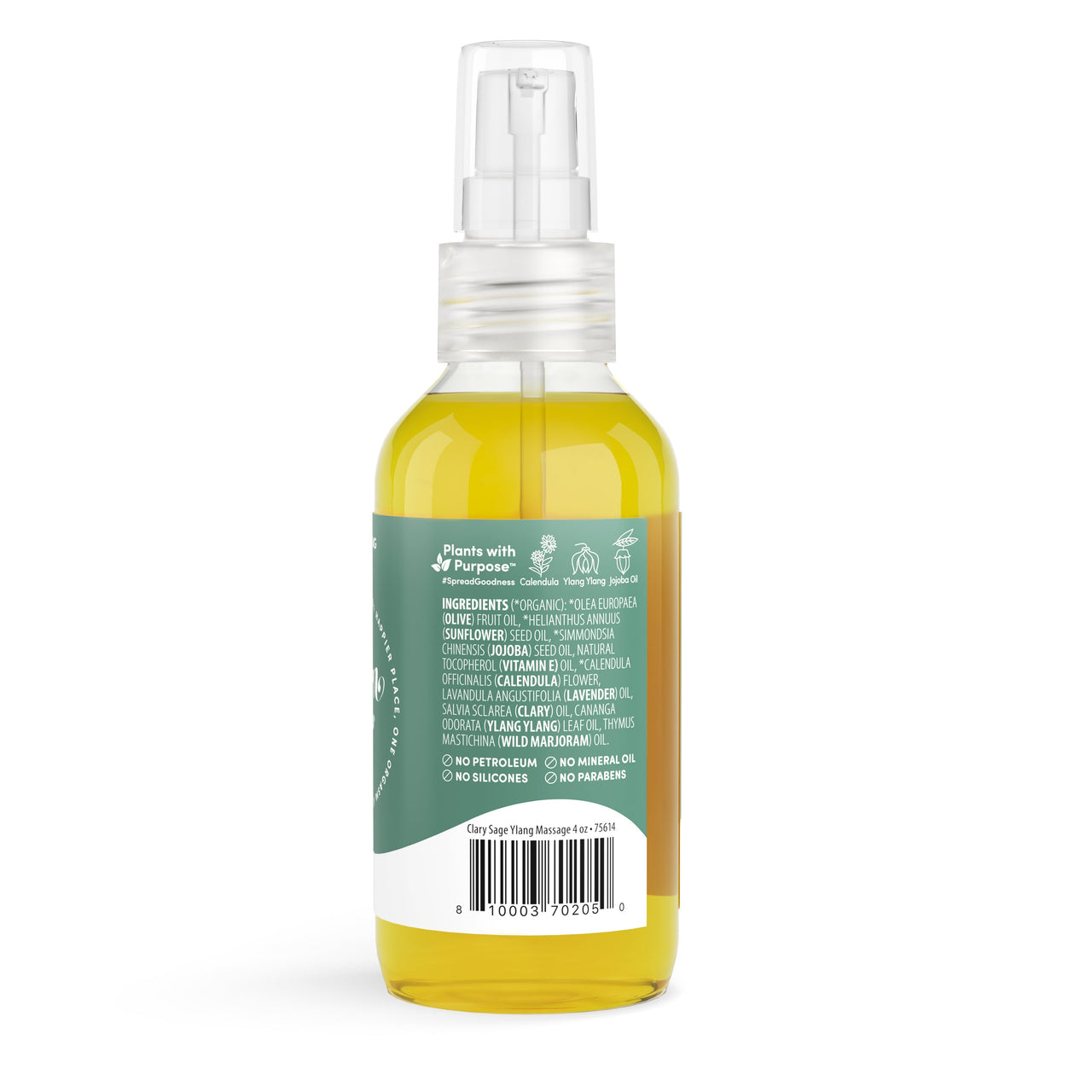 Massage Oil - Clary Sage + Ylang Ylang - Shortdated Deal