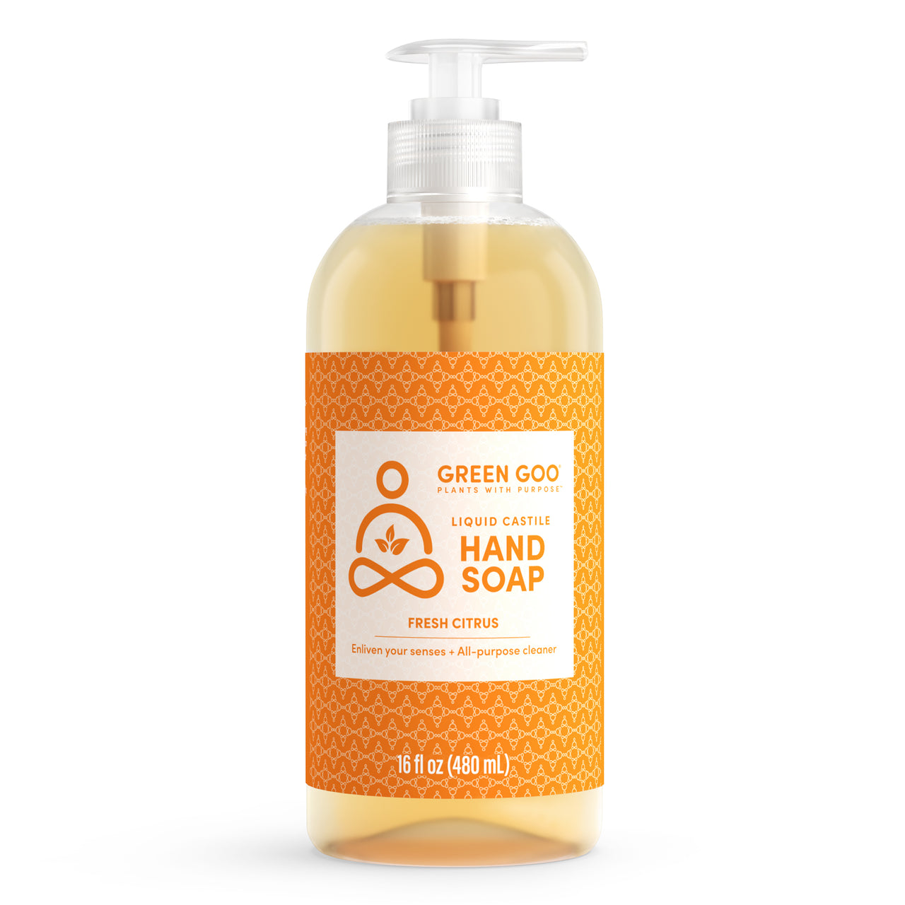 Liquid Castile Hand Soap - Fresh Citrus