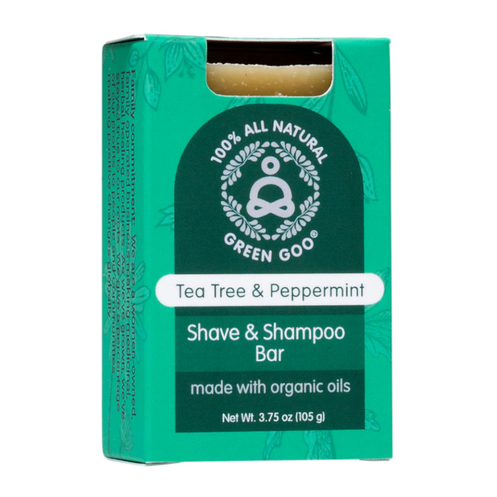 Tea Tree & Peppermint Bar Soap | Green Goo by Sierra Sage Herbs