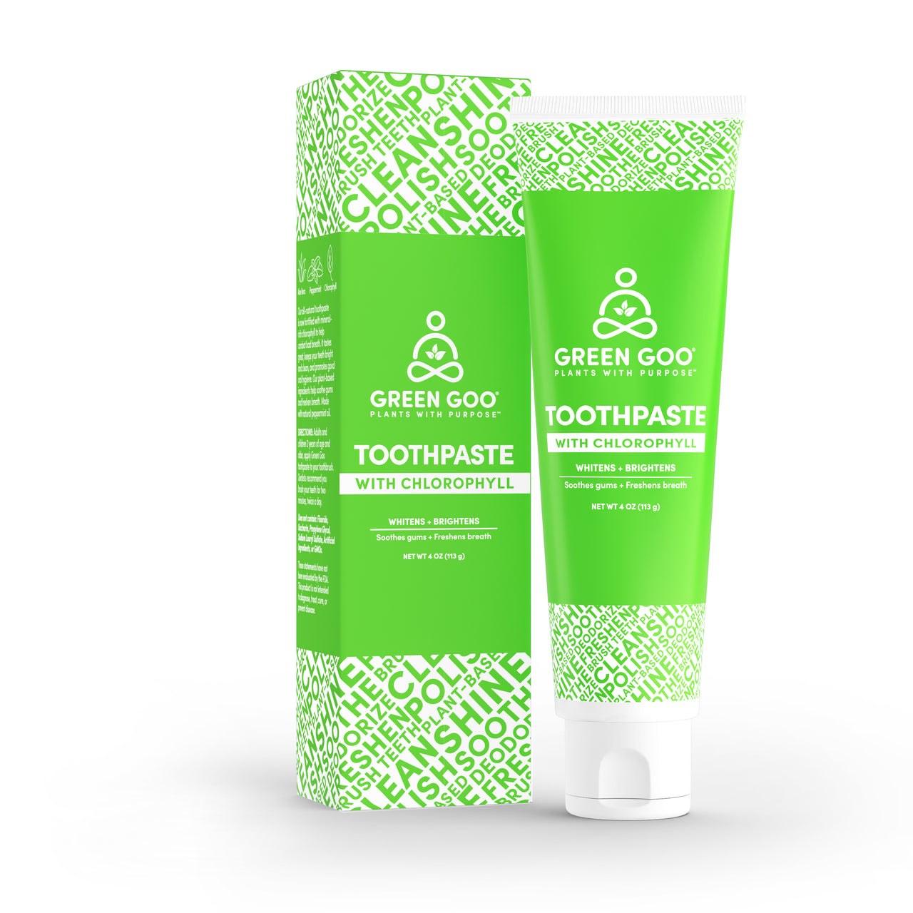 Toothpaste with Chlorophyll