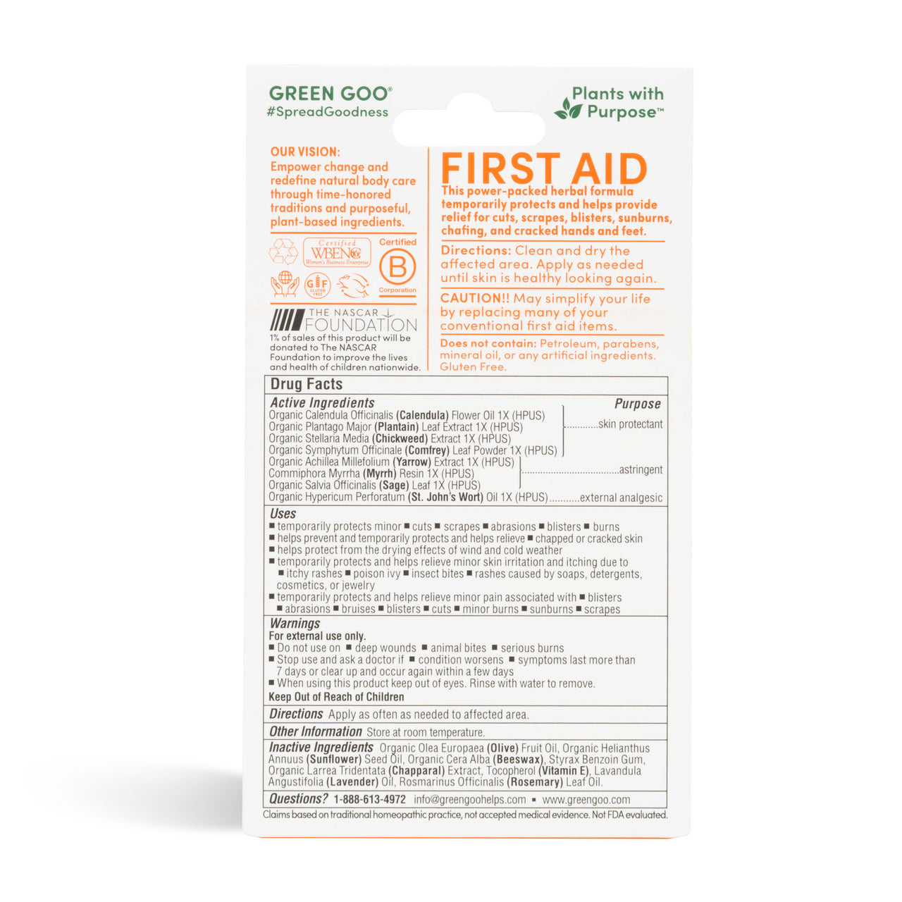 First Aid | Green Goo by Sierra Sage Herbs