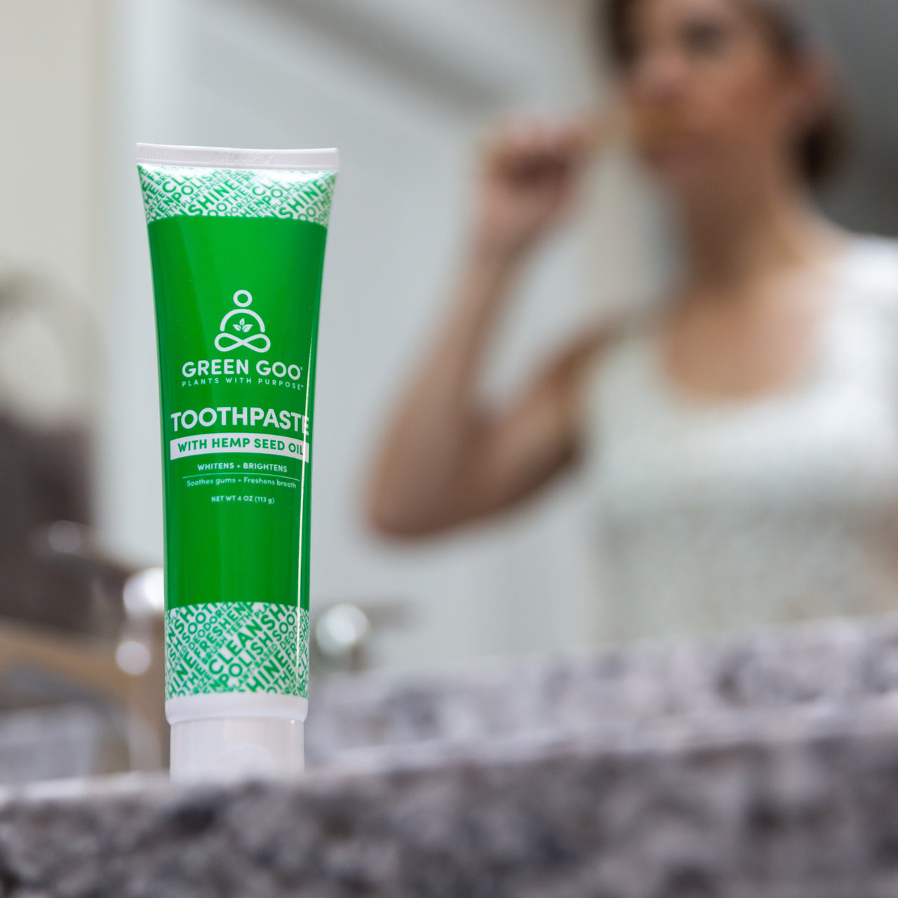 Toothpaste with Hemp Seed Oil