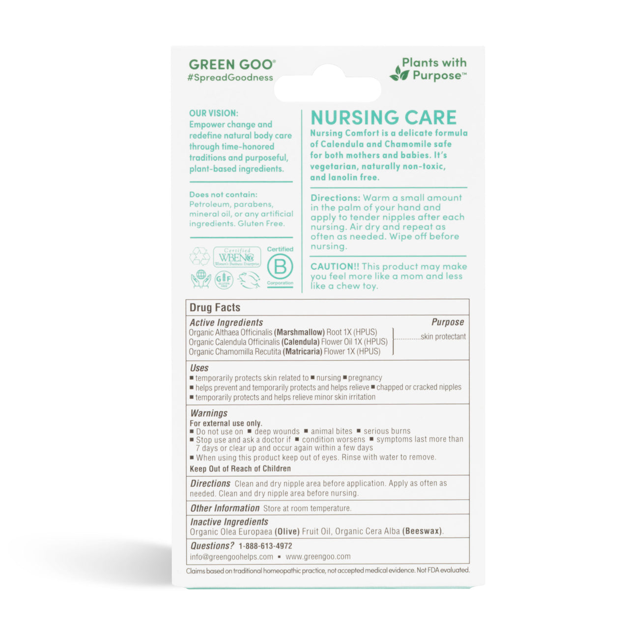 Nursing Comfort | Green Goo by Sierra Sage Herbs