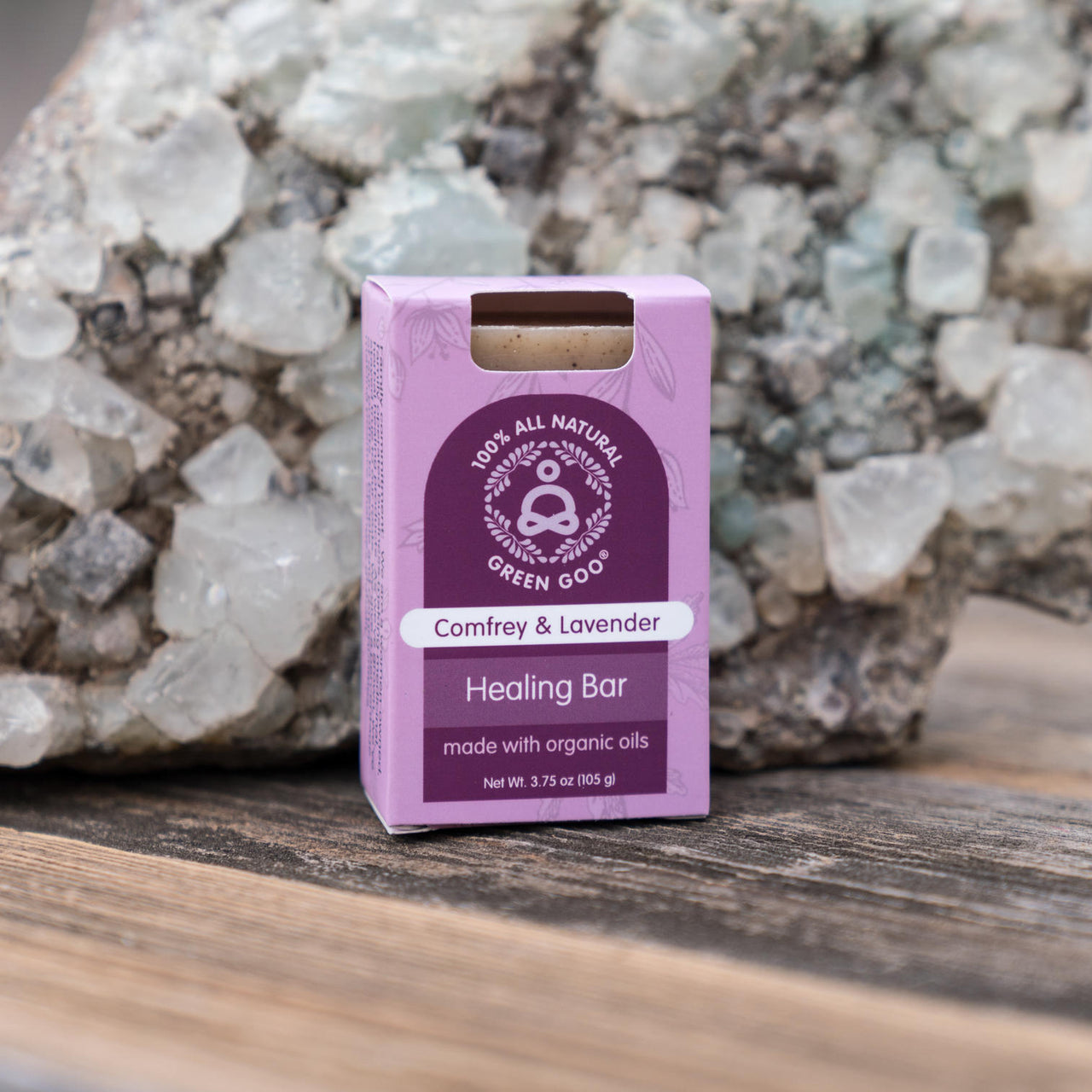 Comfrey + Lavender Bar Soap | Green Goo by Sierra Sage Herbs