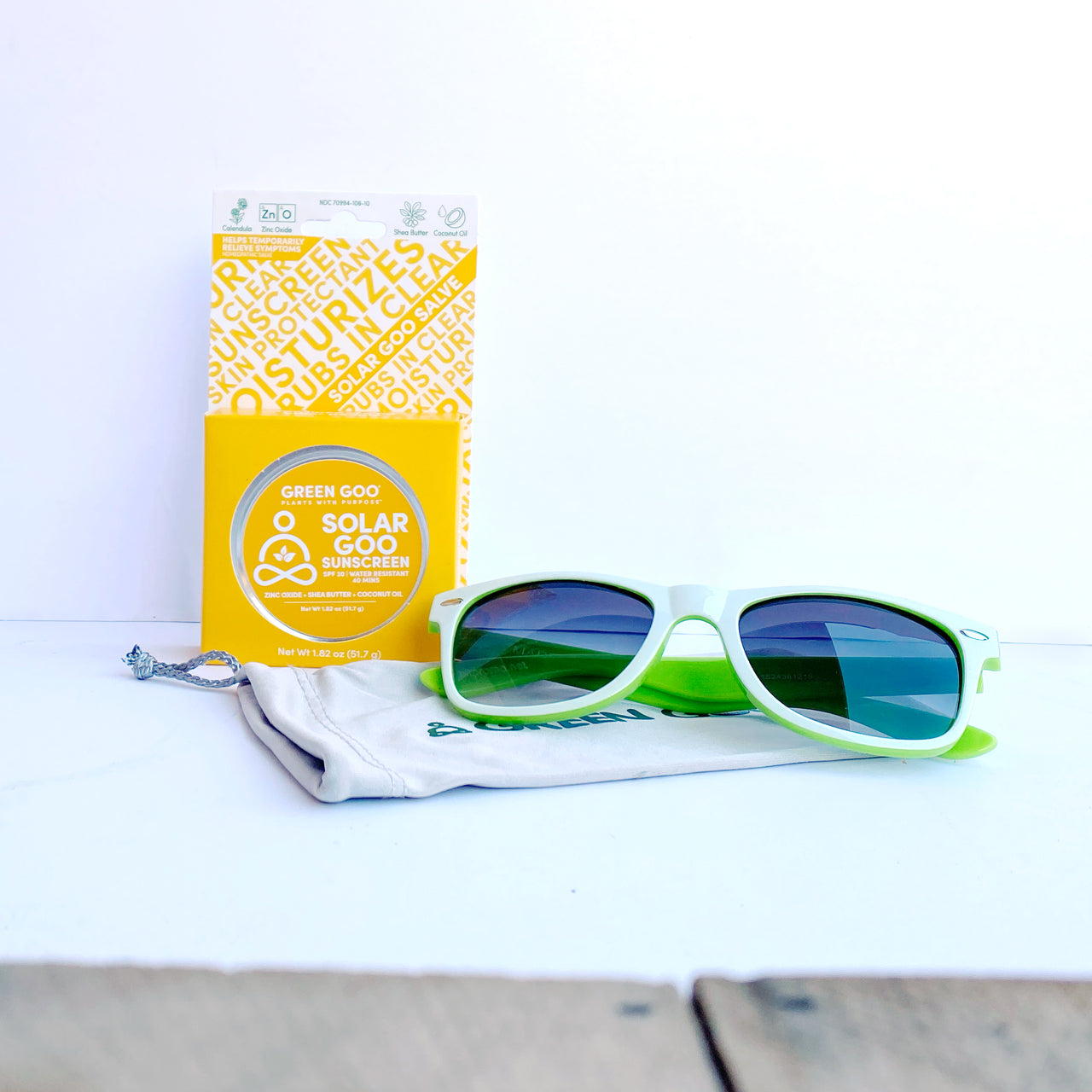 Sunglasses + Solar Goo
