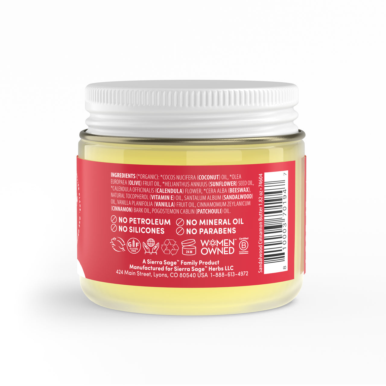 Body Butter - Sandalwood + Cinnamon by Southern Butter