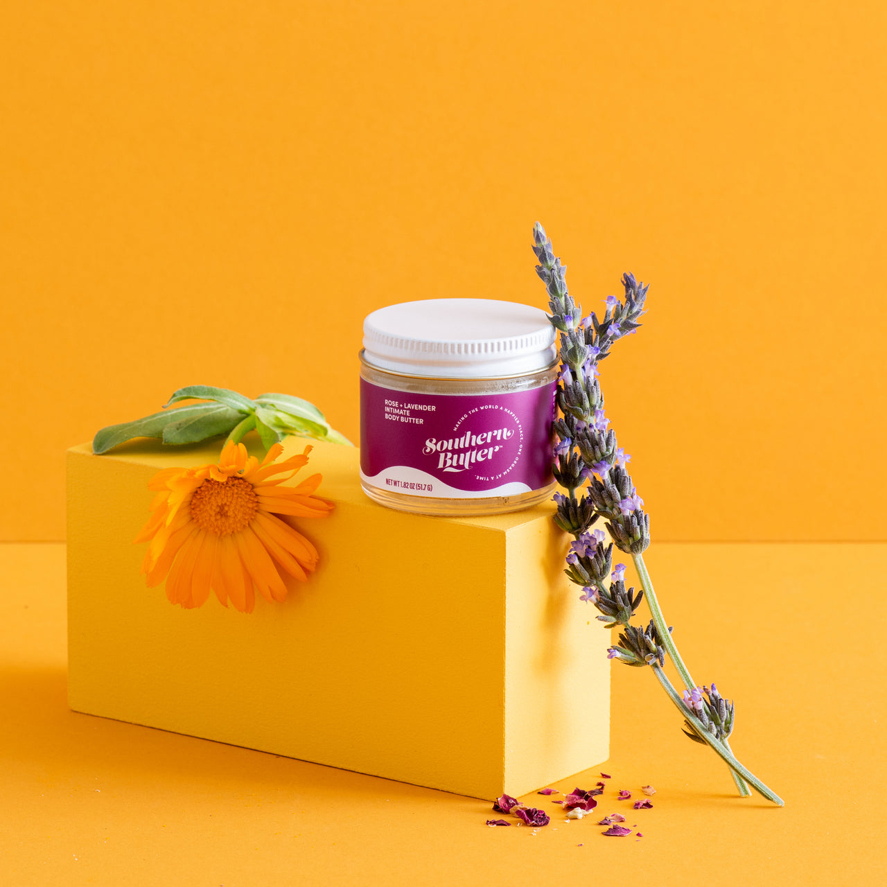 Body Butter - Rose + Lavender by Southern Butter